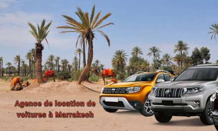 voitures de location à la palmeraie de Marrakech