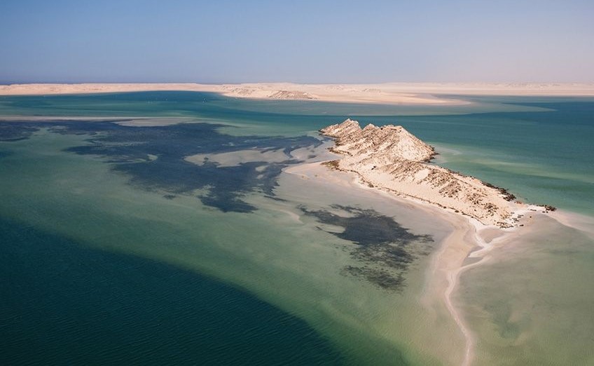 spot ile du dragon à Dakhla