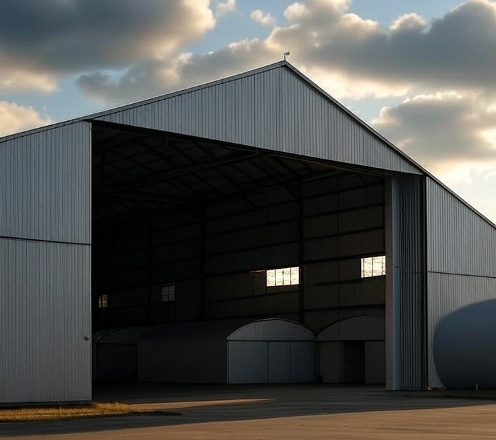 Steel Hangars in Morocco