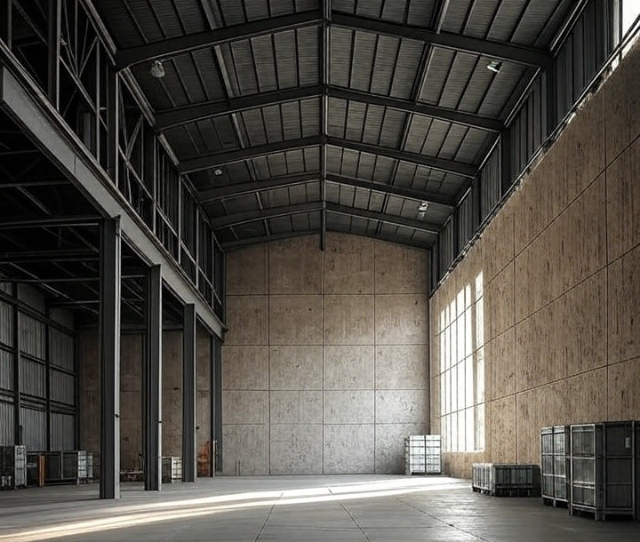 Mixed-Structure Hangars in Morocco